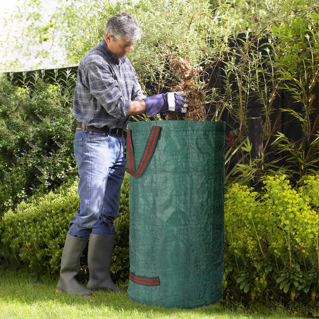 Goodefg 72G Yard Waste Bags, 3-Pack