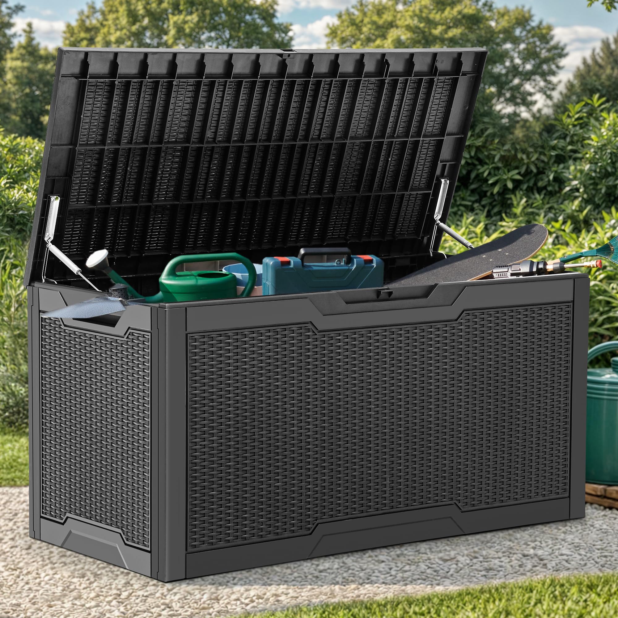 YITAHOME 260-Gallon Double-Wall Deck Box