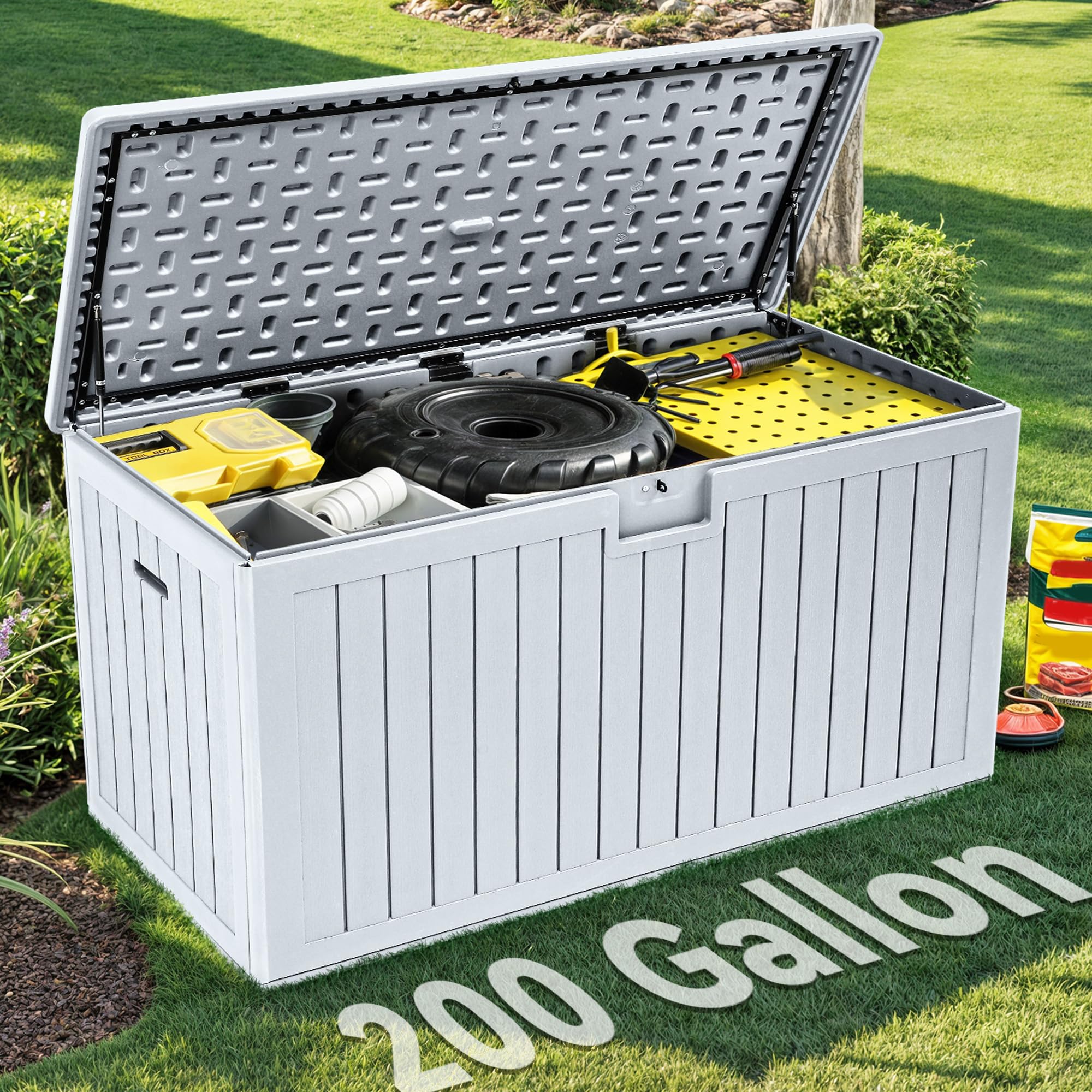 YITAHOME 260-Gallon Double-Wall Deck Box