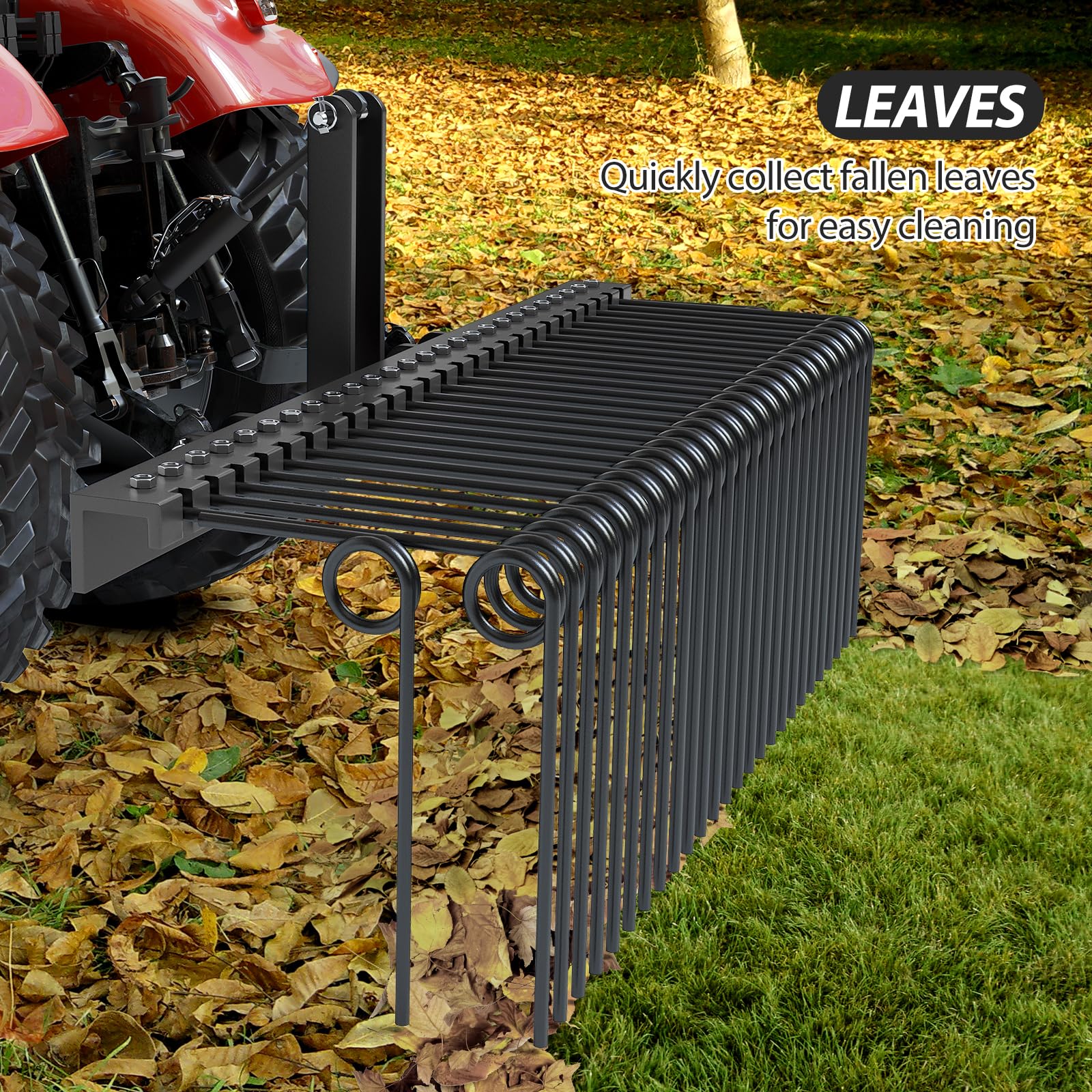 60" 3-Point Tractor Rake