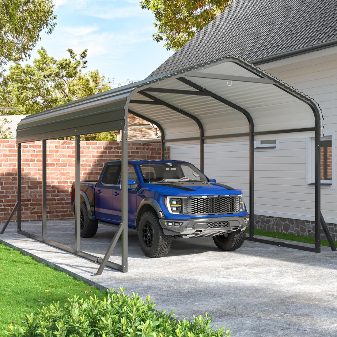 20x30 Ft Heavy-Duty Metal Carport