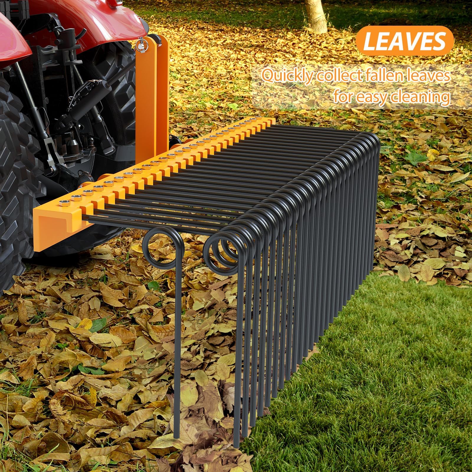 60" 3-Point Tractor Rake