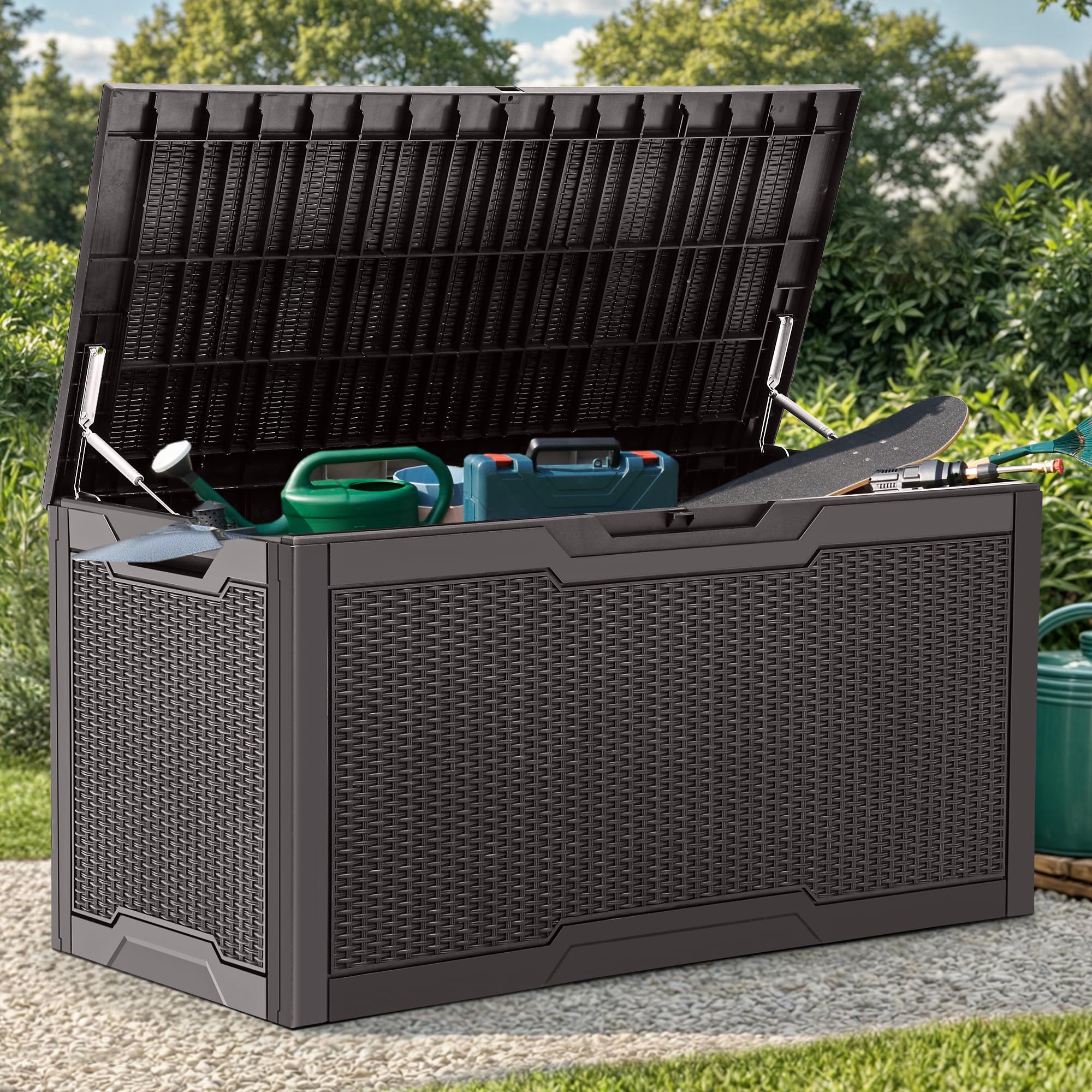 YITAHOME 260-Gallon Double-Wall Deck Box