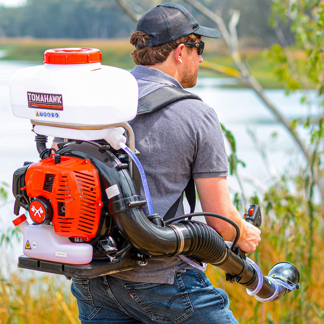 3HP Backpack Mosquito Fogger & Blower – 3.7 Gal Tank