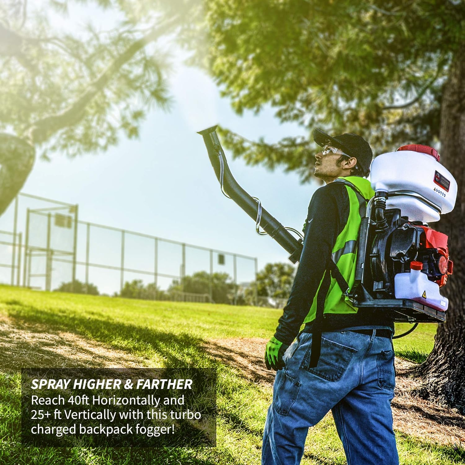 3HP Backpack Mosquito Fogger & Blower – 3.7 Gal Tank