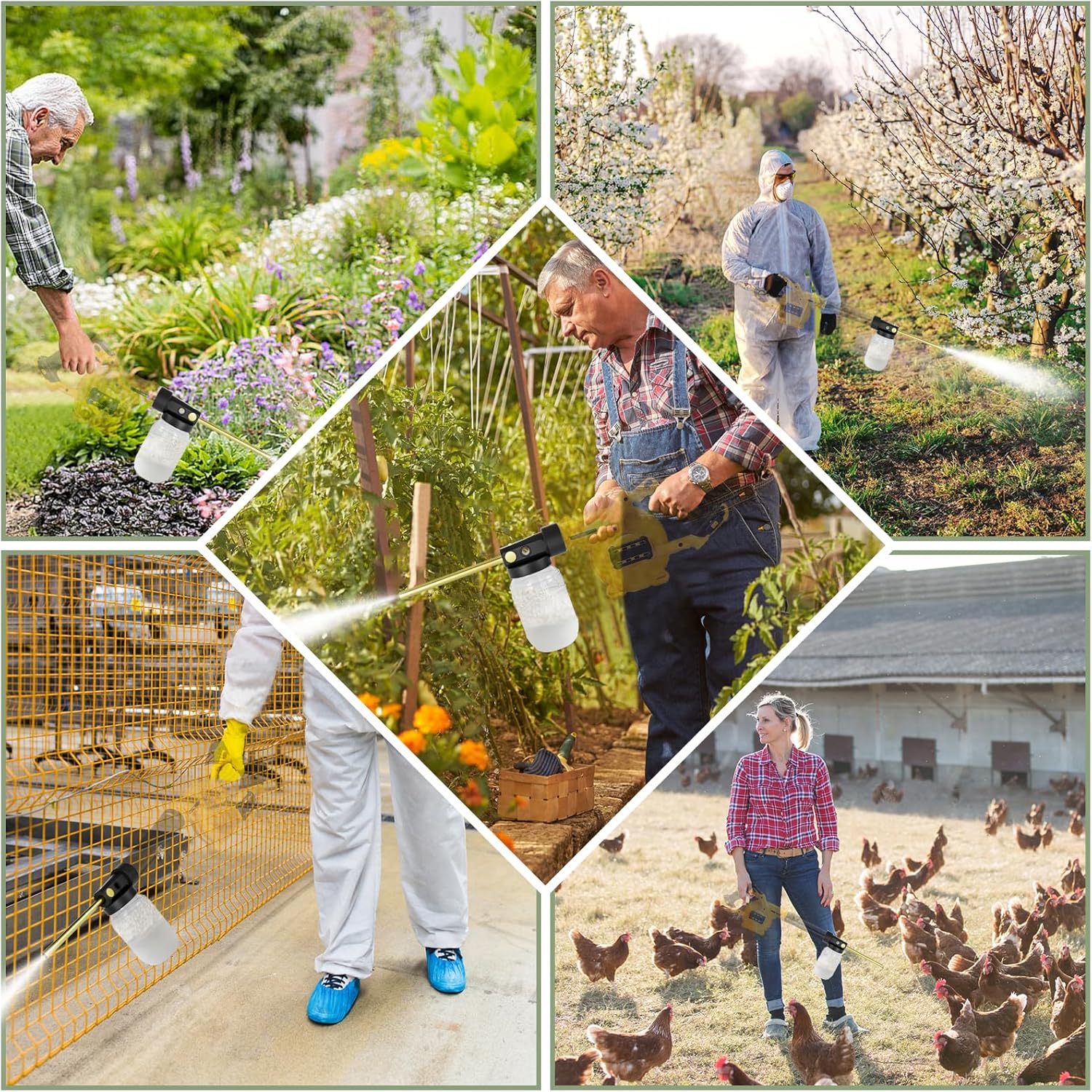 Diatomaceous Earth Duster for DeWalt 20V Blower