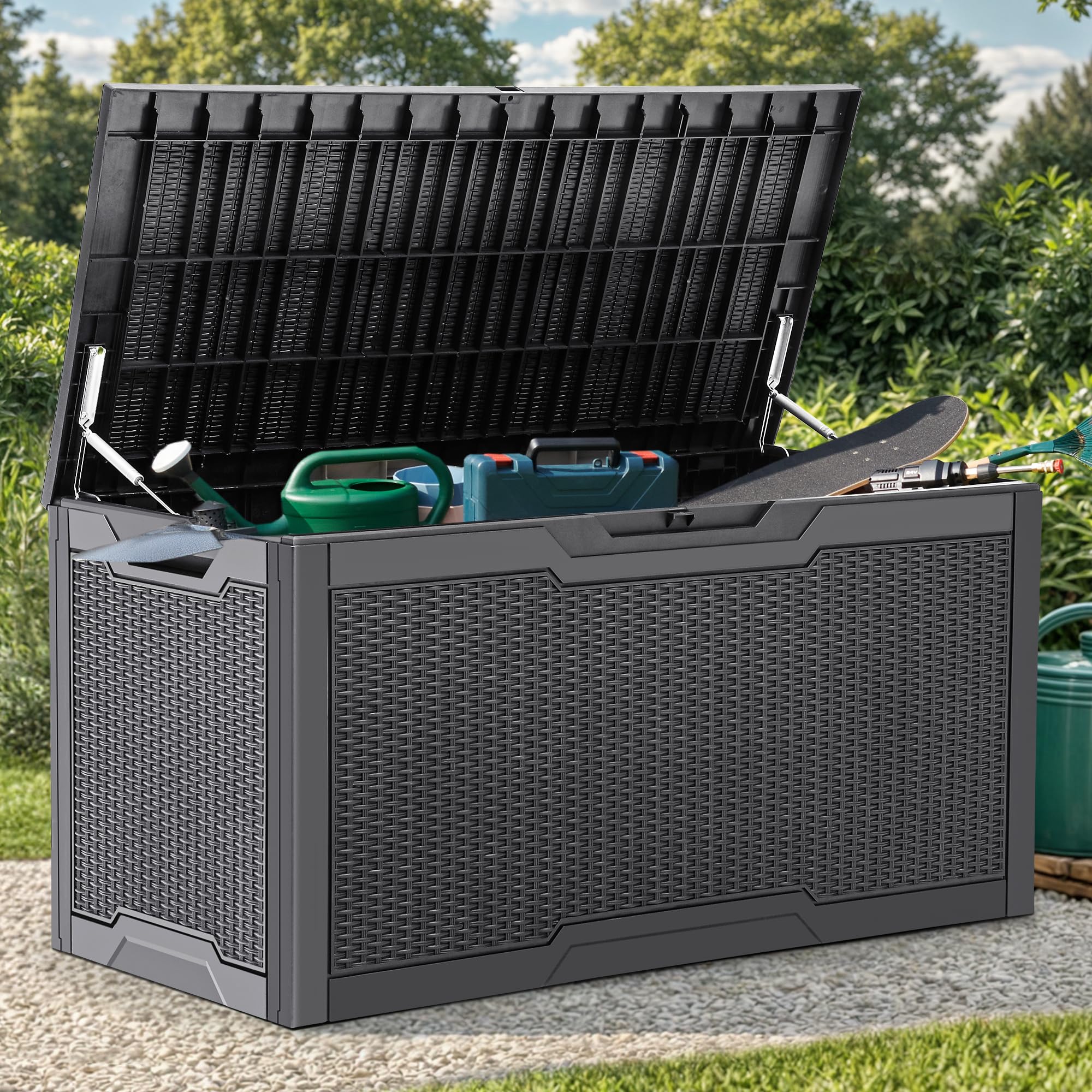 YITAHOME 260-Gallon Double-Wall Deck Box